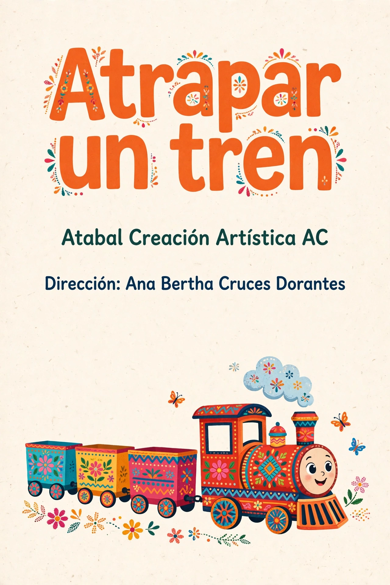 Cartel Atrapar un tren