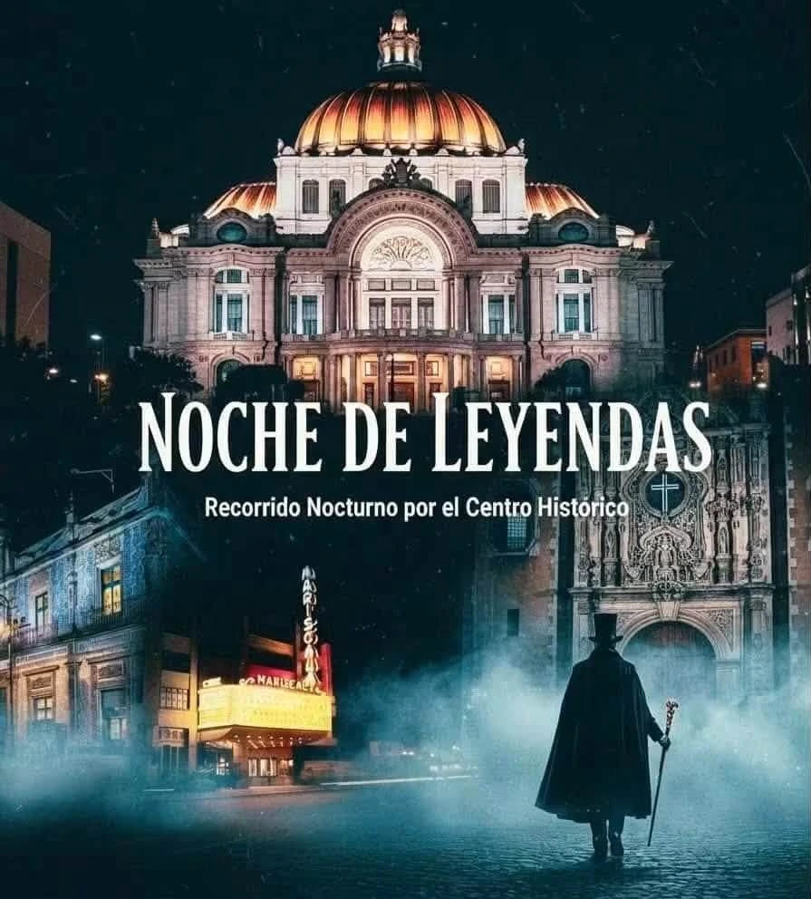 Cartel Noche de Leyendas y Fantasmas
